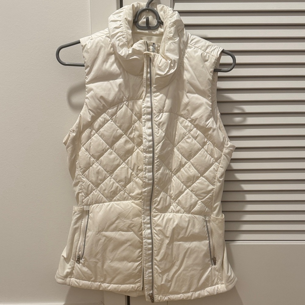 Lululemon Athletica White Running Vest